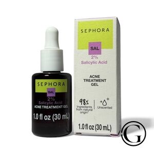Sephora Collection Salicylic Acid Acne Treatment Gel 1 fl oz NIB 09/24 USEABLE